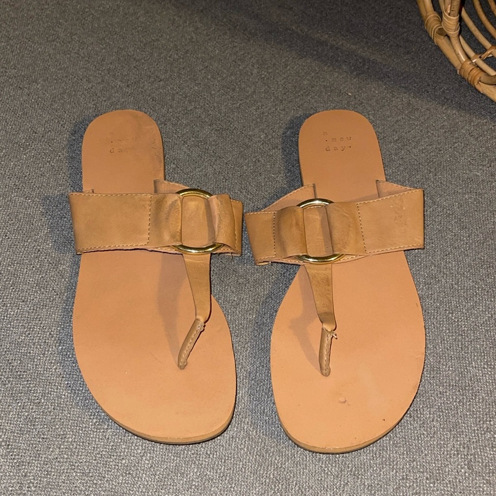 Comfy flat sandals